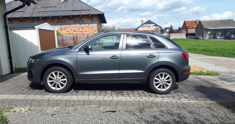 Audi Q3 cena 72900 przebieg: 187950, rok produkcji 2018 z Rawicz małe 254